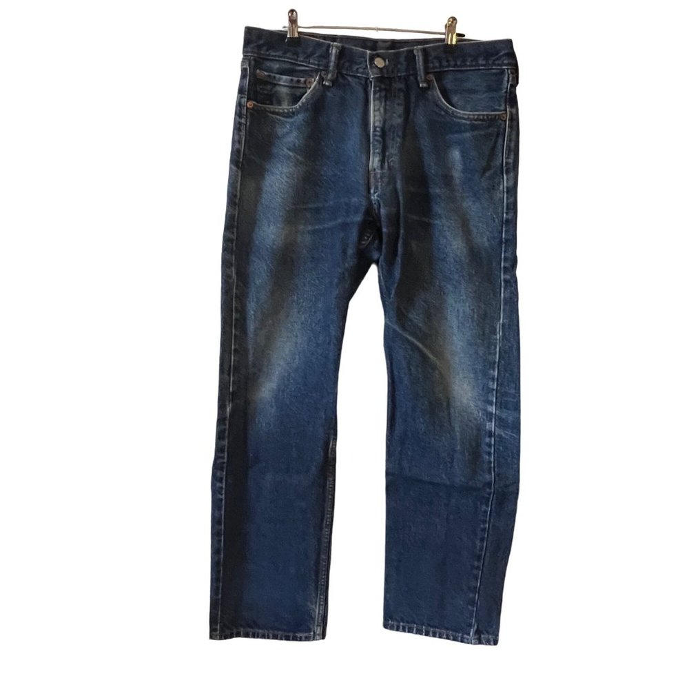 ❌SOLD! Levi's 505 Blue Denim Jeans Size 33x32 - Picture 1 of 7